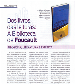 Resenha sobre o livro A Biblioteca de Foucault